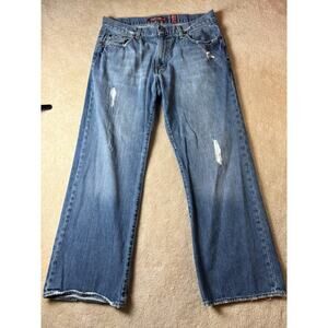vintage aeropostale Distressed Boot Cut Jeans 33/30